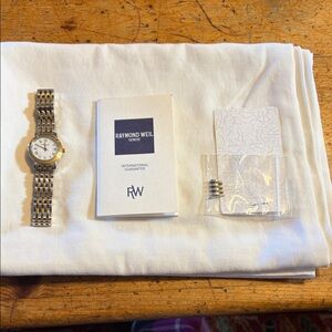 Raymond Weil Two-Tone Silver and Gold women’s Bracelet Watch